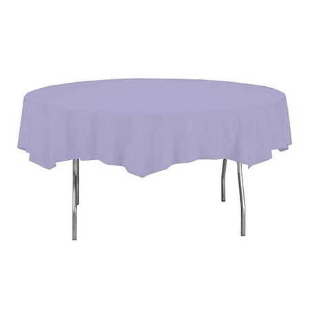 Octy-Round Paper Table Cover, 82-Inch
