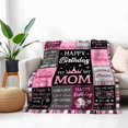thumbnail image 2 of Mom Birthday Gifts from Daughter Son, Birthday Gifts for Mom, Gifts for Mom Birthday, Mom Birthday Gifts, Happy Birthday Mom Gifts, Mom Gifts Birthday, 50x60, 2 of 6