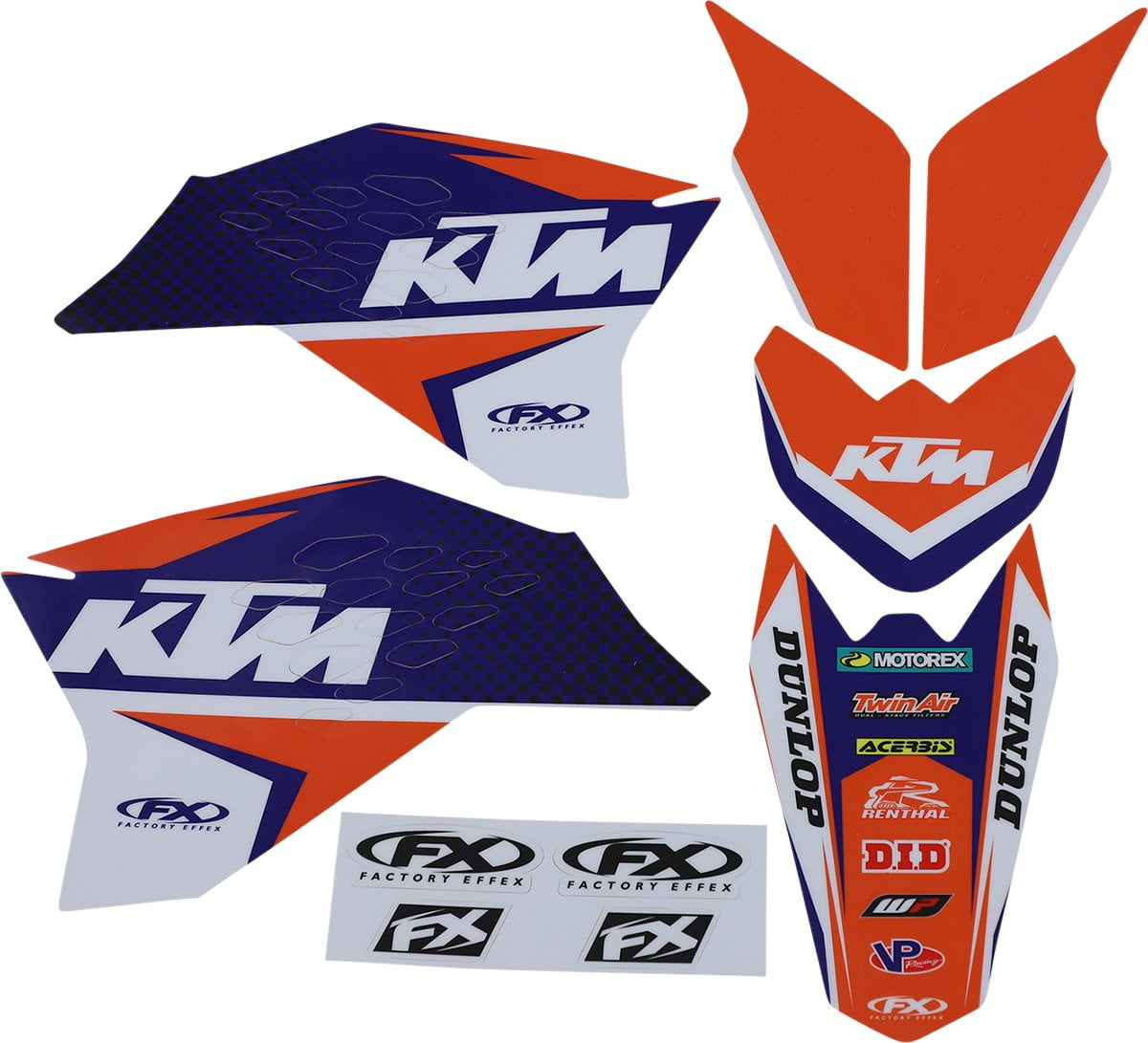 Factory Effex KTM EVO 18 Series Shroud Graphics Kit (24-01504 ...