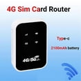 thumbnail image 5 of 4G Lte WiFi Router Wireless 150Mbps Hotspot with SIM Card Slot Chip Portable Modem Mini Mobile Hotspot Plug & Play, 5 of 5