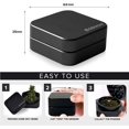 thumbnail image 2 of Genchi Herb Grinder Anodized Aluminum (2 Layer, Black), 2 of 4