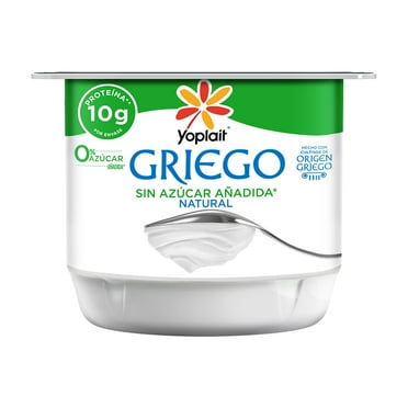 Yoghurt Yoplait Griego deslactosado sin azúcar 800 g | Walmart en línea