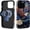 Bald Eagle American, variant on Case for iPhone 15 Plus [Compatible with MagSafe], Glossy Soft Silicone and Hard PC Anti-Scratch Shockproof Protective 2-in-1 Case for Men Women - Bald Eagle American