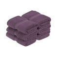 thumbnail image 2 of Superior Hymnia Egyptian Cotton Face Towel Set, Plum, 2 of 6