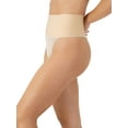 thumbnail image 4 of Maidenform Women's Shapewear Tame Your Tummy Lace Shaping Thong, Style FP0049, Sizes up-to 3XL, 4 of 6