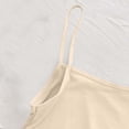 thumbnail image 6 of Pxxlle Spaghetti Straps Tank Tops for Women Spring Summer Casual Sleeveless Modal Top Solid Color Basic Shirts Beige Free Size, 6 of 7