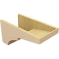 thumbnail image 5 of 11"W x 22"D x 11"H Wide Monterey Rough Cedar Woodgrain TimberThane Corbel, Primed Tan, 5 of 6