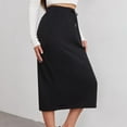 thumbnail image 6 of yillto Womens Casual Skirts Elastic Waist Drawstring Summer Long Athletic Sweat Skirt with Pockets, 6 of 7