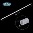 thumbnail image 2 of Unique Bargains 4mmx4mmx250mm White Plastic Model Rod ABS Square Bar for Model Making DIY 10 Pack, 2 of 5