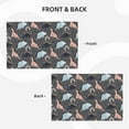thumbnail image 3 of Placemats Set Of 4 / 6, Cute Dinosaur Printd Placemats For Dining Table Indoor/Outdoors Heat Resistant Washable Placemats 18" X 12", 3 of 8