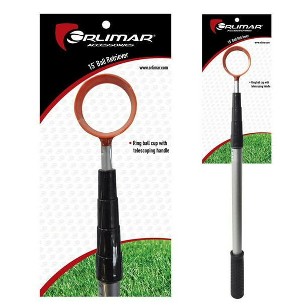 Orlimar 15Foot Fluorescent Head Golf Ball Retriever