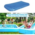 thumbnail image 4 of Cosgrinch 10' x 6' UV Resistant Rectangular Inflatable Pool Cover for Above-Ground Pools, 4 of 6