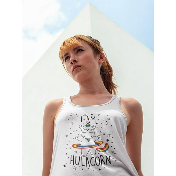 I Am Hulacorn. Tank Women's -Image by Shutterstock