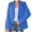 Light blue, variant on IROINNID Women's Blazer Jacket Long Sleeve Solid Color Notch Lapel Outwear, Leisure Ladies Collar Slim Office Jacket Outerwear