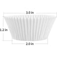 thumbnail image 3 of Baking Cups Natural Muffins Cupcake Liners Medium 500 Count No Smell Food Grade Grease, 3 of 4