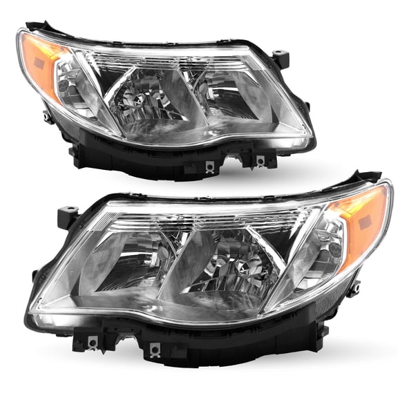 For 2009 2010 2011 2012 2013 Subaru Forester FACTORY Headlights Assembly LH RH