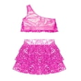 thumbnail image 6 of ATOGUTA Kids Clothes Girls Outfits Sets Summer Summer Clothing Sets Tank Tops and Skirt Cute 2 Piece Outfits Hot Pink, Size 2T-13, 6 of 6