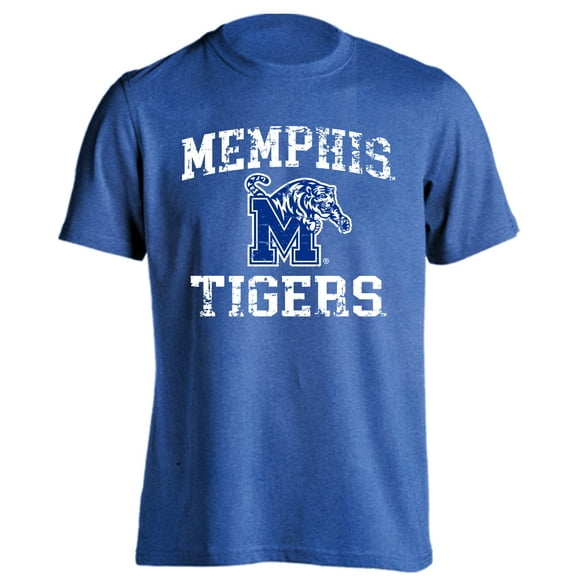 University of Memphis Tigers UM Distressed Retro Short Sleeve T-Shirt