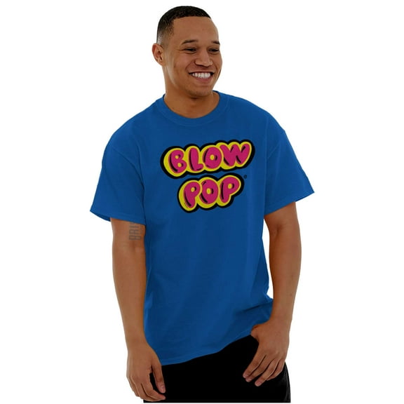 Vintage Blow Pop Cute Bubblegum Candy Men's Graphic T Shirt Tees Brisco Brands M