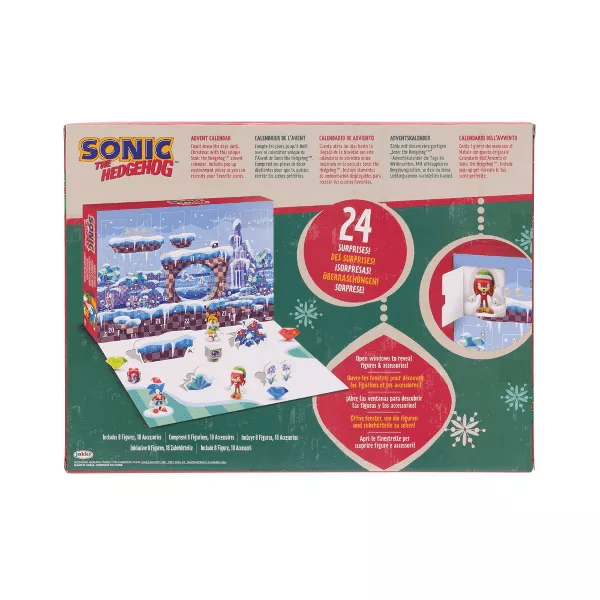 Jakks Pacific, 2024 Holiday Sonic The Hedgehog Advent Calendar, 24