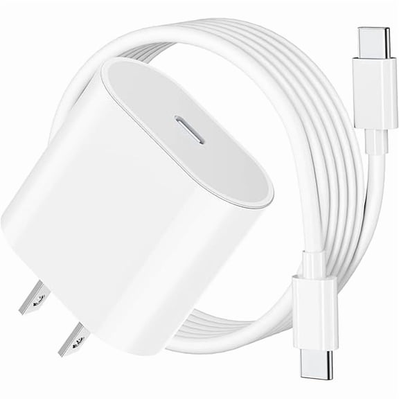 Eryueer 20W USB C Fast Charger Compatible with iPad Pro 13/12.9/11 inch, iPad A16/10th Generation, iPad Air 11/13 inch/5th/4th, iPad mini 6th/7th, iPad Charger Fast Charging Block with 6.6ft USB C to