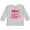 AC-Heather Grey, variant on Pink Sloth 2nd Birthday Girls Long Sleeve Toddler T-Shirt