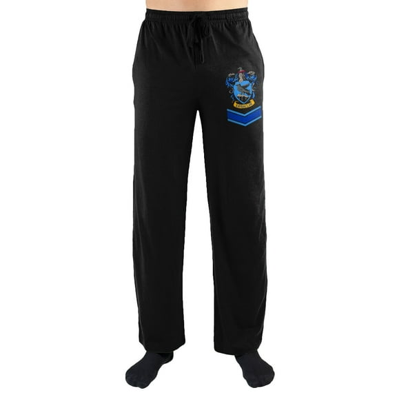 Harry Potter Ravenclaw House Crest Print Men's Sleepwear Sleep Pajama Pants X-Large