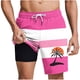 thumbnail image 1 of Pantalones Cortos Casuales para Hombre Imprimir con Bolsillos Pantalones de Playa de Cintura Elástica, Pantalones Cortos de Cintura Elástica para Hombre, 1 of 5