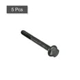 thumbnail image 3 of M6x55mm Hexagonal Brida Pernos, 5uds 10.9 Grado Carbono Acero Hexagonal Cabeza Tornillos, 3 of 5