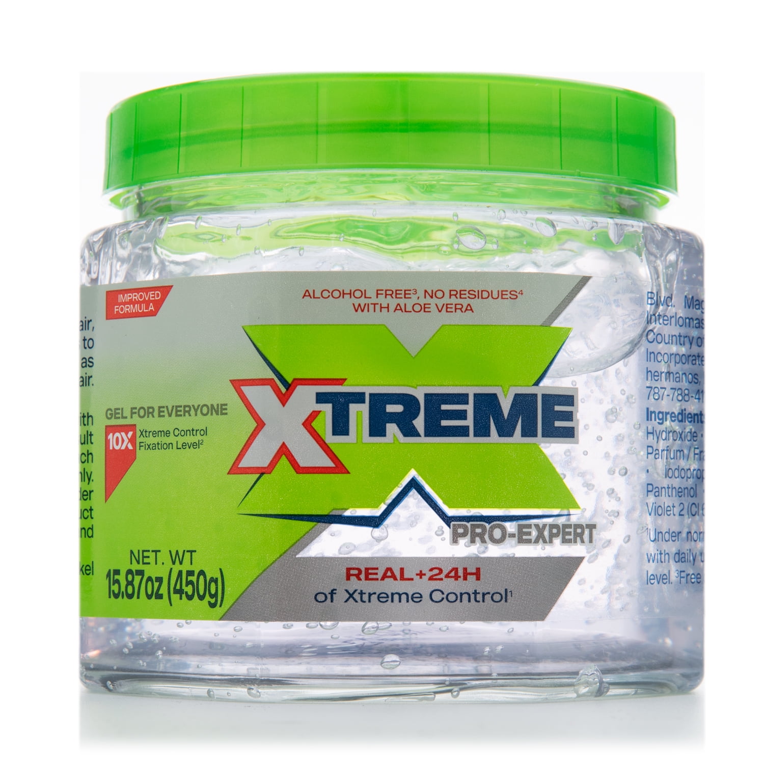 Xtreme Wet Line UV Protection Extra Hold Clear Jar Hair Styling Gel ...