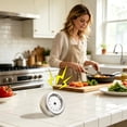 thumbnail image 6 of Mechanical Kitchen Timer,Magnet Attachable Wind Up Countdown Device Requires No Power Source for Cooking Baking,Clear Sound Alarm Time Reminder For Classroom Study And Daily Schedule Management, 6 of 9