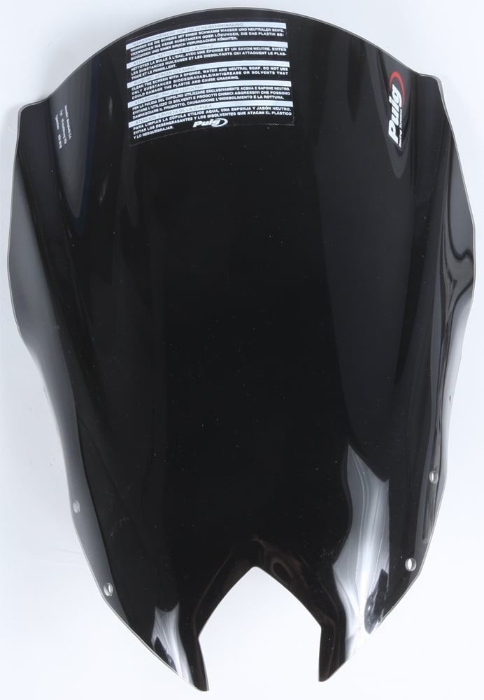 PUIG RACING SCREEN BLACK 09 FZ6R Fits Yamaha FZS600 FZ6R 5547N 561-1325BK Race
