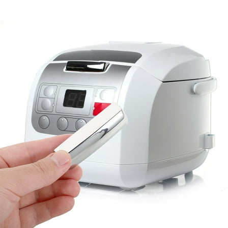 UPOUART 4Pcs Rice Cooker Lid Button Switch Plastic Silver for Home Users Family Meals