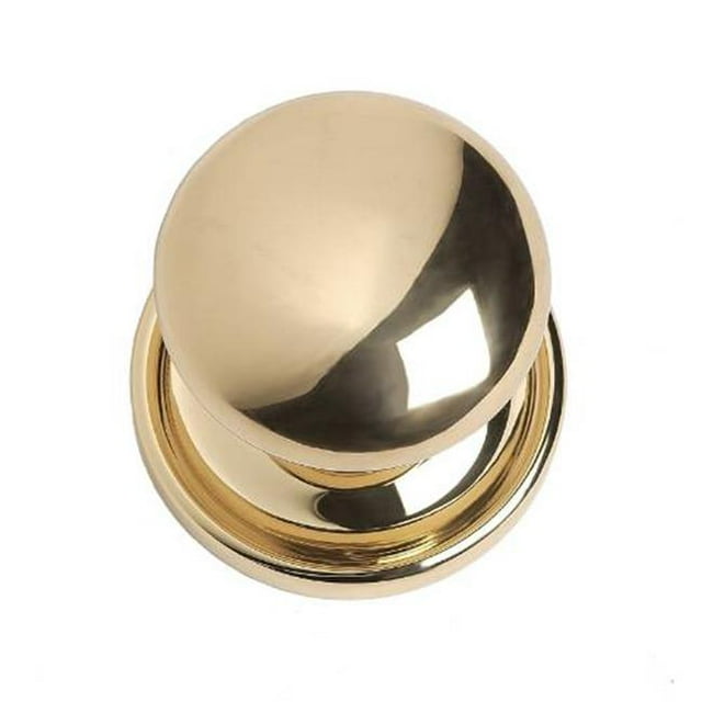 Brass Accents D07-K360G-EMP-619 Netropol With Georgetown Crystal Privacy Set - Satin Nickel