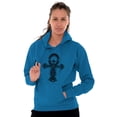 thumbnail image 4 of Ankh Egyptian Cross Symbolic Spiritual Hoodie Sweatshirt Women Men Brisco Brands M, 4 of 6