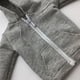 thumbnail image 5 of Chaqueta Causal con Cremallera de Pulgadas Masculinas - gris, se describe Hugo figura de acción masculina con capucha, 5 of 6