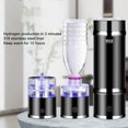 thumbnail image 4 of Hydrogen Water Bottle, Hydrogen Generator Water Cup   Sheet and Stainless Steel  for Fitness, 4 of 8