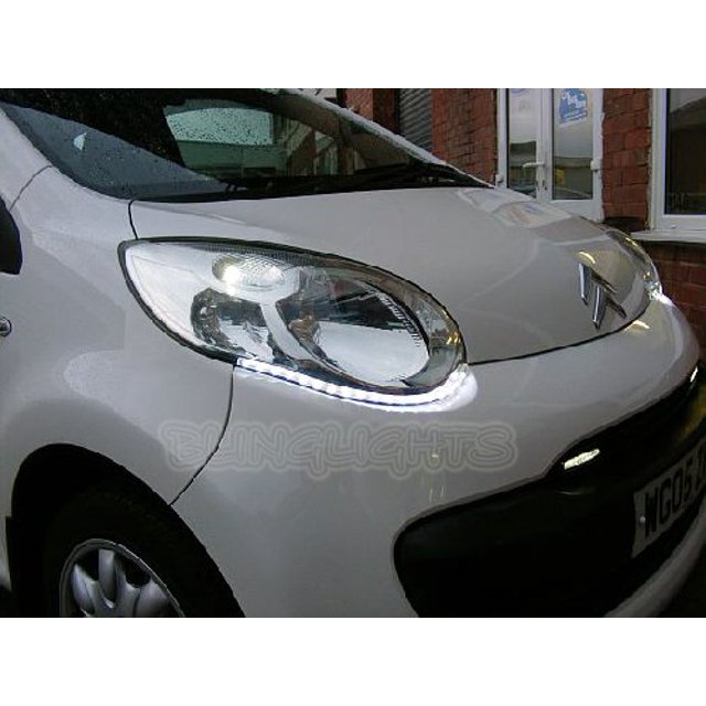 Pour Citroen C1 LED Bande Lumineuse DRL Lampes de Course de Jour Kit de Phare DRL