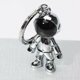 thumbnail image 1 of Llavero colgante de metal (plateado), llavero colgante, colgante para bolsa de teléfono, diseño de Porte Clef para, 1 of 5
