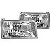 thumbnail image 2 of RVLightings Newmar Dutch Star 1999-2001 RV Motorhome Pair (Left & Right) Diamond Clear Headlights, 2 of 2