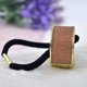 thumbnail image 5 of Sonducket Matte Hair Bands Round Frosted Snag Free Ponytail Ring Bobbles sin costuras para mujeres niñas accesorios de estilo Accesorio para el cabello Naranja, 5 of 6