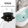 thumbnail image 2 of Tapón de desagüe de bañera Uxoz universal para orificios de 1.5 a 1.72 pulgadas, 2 of 7