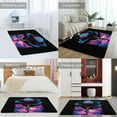 thumbnail image 2 of Outer Space Astronauts (108) Carpet Soft Comfy Rug for Home Living Room Bedroom Doormat Decor Area Rug Non-slip Mat 63"x 79", 2 of 7