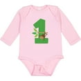 thumbnail image 3 of Inktastic 1st Birthday Monkey Boys or Girls Long Sleeve Baby Bodysuit, 3 of 5