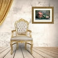 thumbnail image 3 of McNemar, C. Thomas 18x13 Gold Ornate Wood Framed with Double Matting Museum Art Print Titled - Pottery with Ivy II, 3 of 4