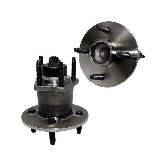Rear Wheel Hub Assembly Set - Compatible with 2007 - 2009 Pontiac G5 2008