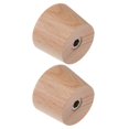thumbnail image 3 of 2pcs Wooden Pot Lid Wooden Pot Lid Handle Universal Pot Lid Kitchen Pot Lid (M6 Light Color), 3 of 4