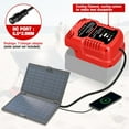 thumbnail image 3 of Solar Charger Adapter for Craftsman 20V Battery,Portable,Outdoor Work,Camping, 3 of 7