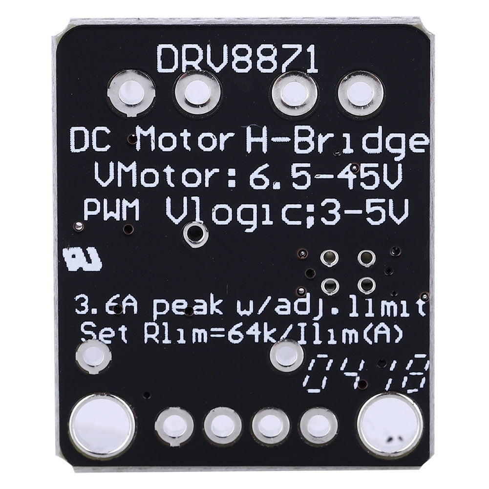 Drv Control Module DRV8871 H-Bridge DC Motor Driver Board Módulo controlador de ...
