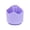 Purple, variant on 5x5.3 Inch 360° Rotating Multi-Slot Desk Pen Holder, Spinning Plastic Stationery Organizer, Cute Desktop Storage Caddy for Office Supplies, Student Art Tools, Pencils and Small Sundries,Blue